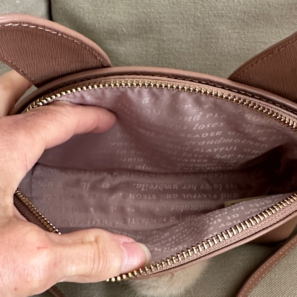 Limited Edition Kate Spade Brown Bunny Crossbody Bag - Picture 8 of 11